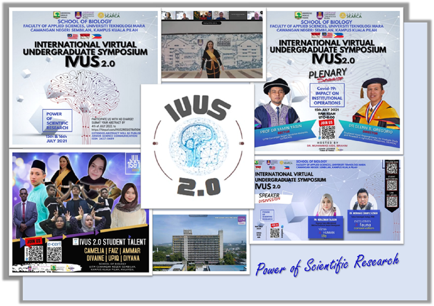 UiTM organizes the 2nd International Virtual Undergraduate Symposium
